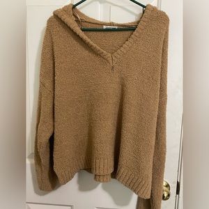 Soft furry sweater hoodie ;)